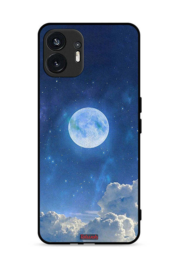Nothing Phone (2) 5G Protective Case Cover Moon Clouds