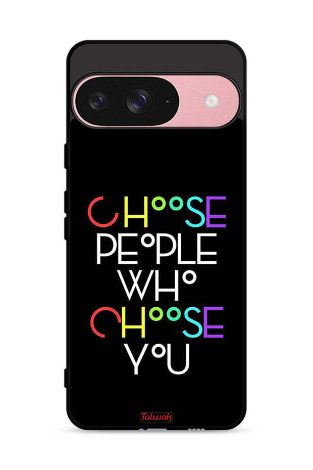 غطاء حماية لجهاز Google Pixel 9 اختر الأشخاص الذين يختارونك
