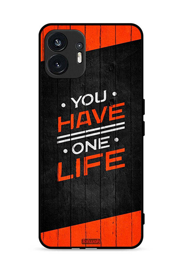 غطاء حماية لهاتف Nothing Phone (2) 5G لديك حياة واحدة