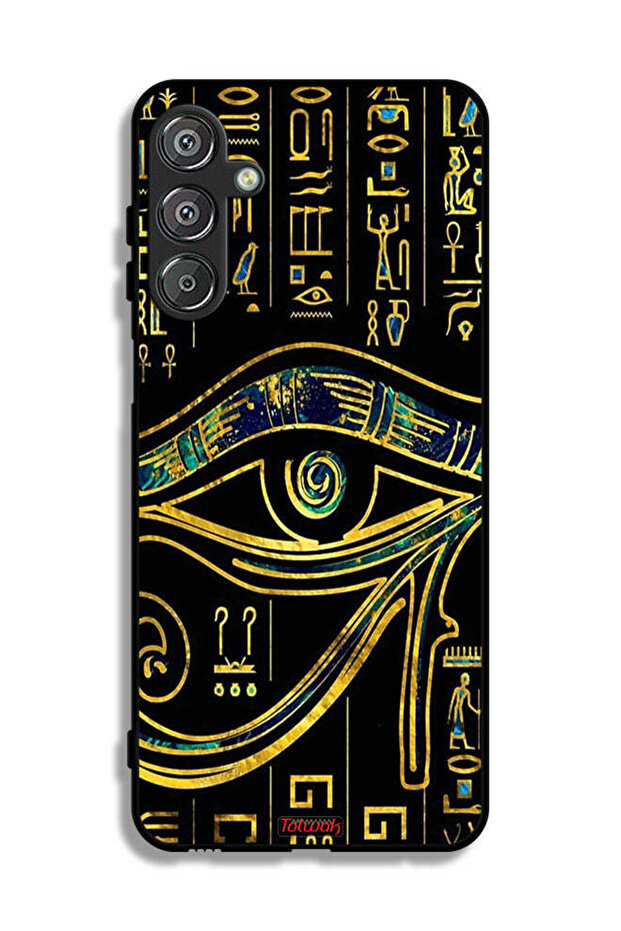 غطاء حماية لهاتف Samsung Galaxy M16 5G بتصميم عين فنية