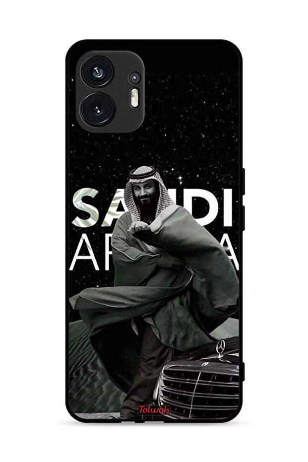 غطاء حماية لهاتف Nothing Phone (2) 5G ولي العهد محمد بن سلمان