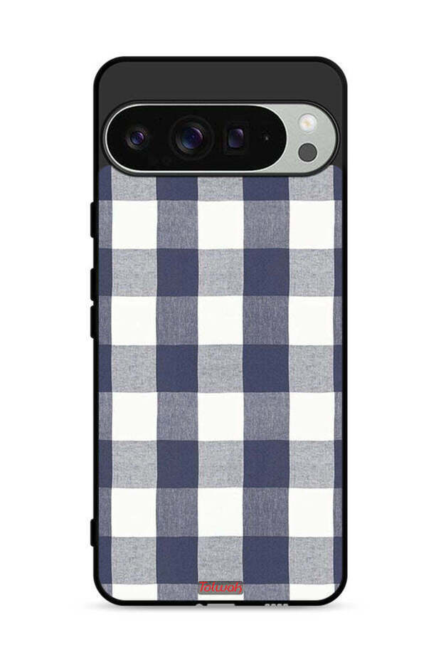 غطاء حماية من القماش بنمط هندسي لهاتف Google Pixel 9 Pro - 1