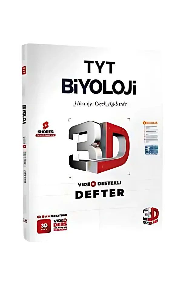 2026 3d Tyt Fen Bilimleri Set ( Vdd Biyoloji Vdd Kimya Vdd Fizik) - 2