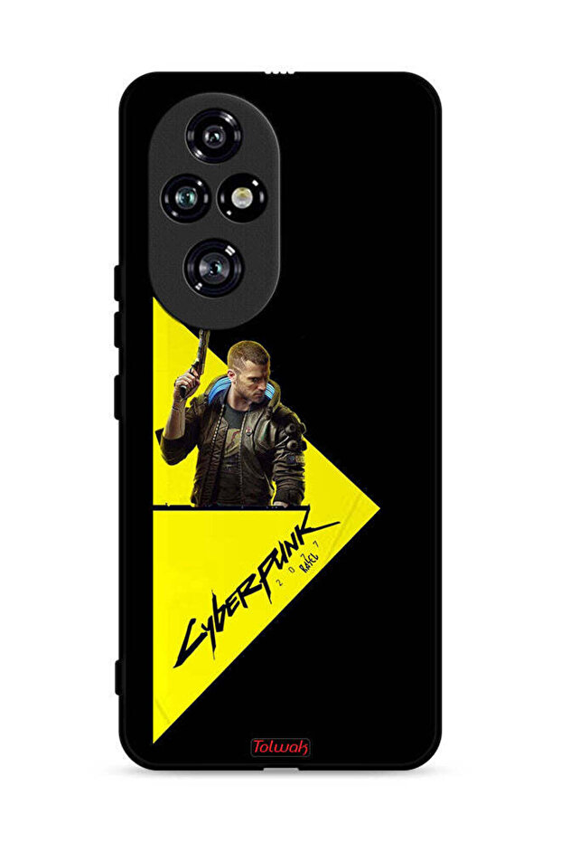 غطاء حماية لهاتف Honor 200 Pro 5G من Cyberpunk 2077