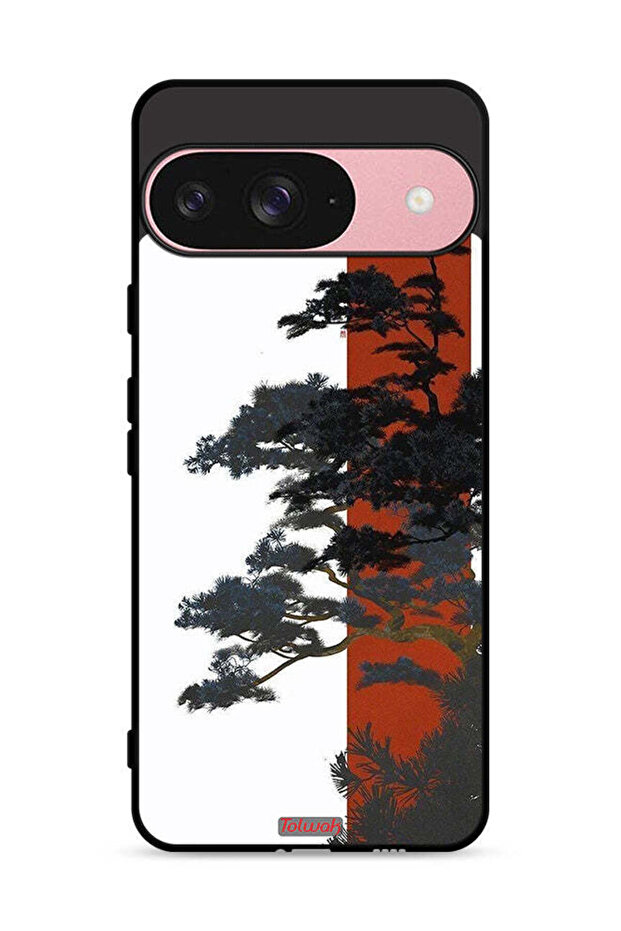 غطاء حماية لجهاز Google Pixel 9 بتصميم شجرة