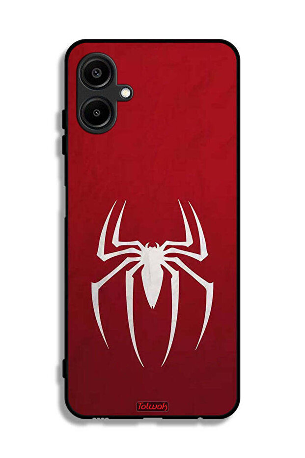 غطاء حماية لهاتف Samsung Galaxy M06 5G بتصميم Spider Icon