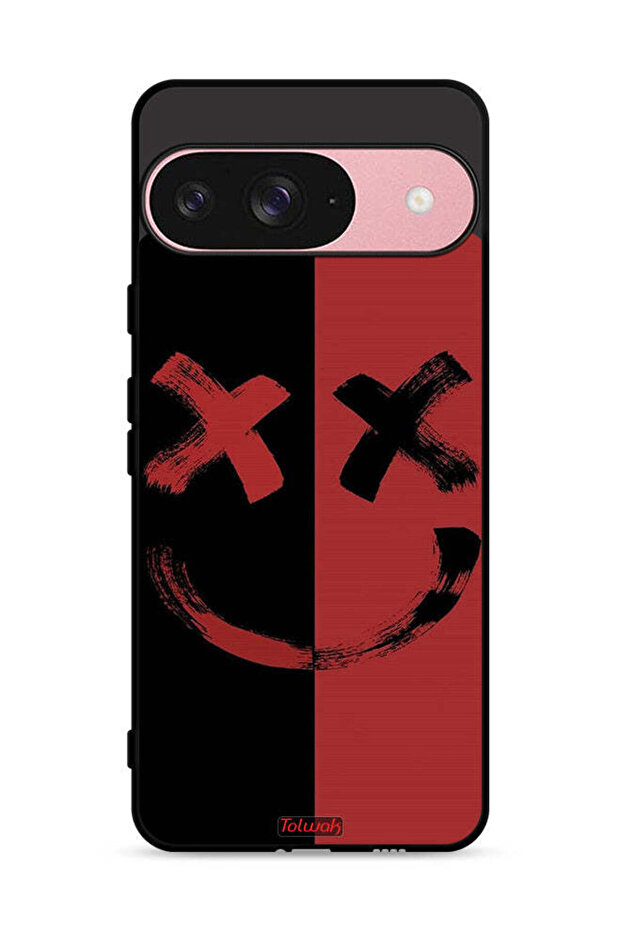 غطاء حماية لجهاز Google Pixel 9 بنمط فن الخطمي