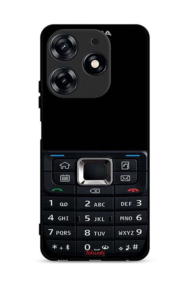 Tecno Spark 10 Pro 4G Protective Case Cover Old Phone Pattern