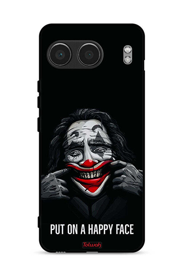 غطاء حماية لهاتف OnePlus Nord 4 5G بوجه سعيد
