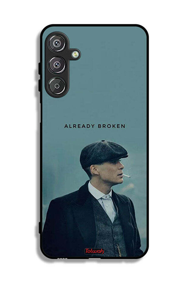 غطاء حماية لهاتف Samsung Galaxy M16 5G مكسور بالفعل