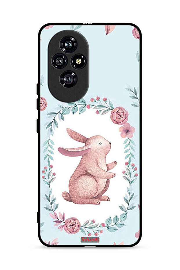 غطاء حماية لهاتف Honor 200 5G بتصميم أرنب