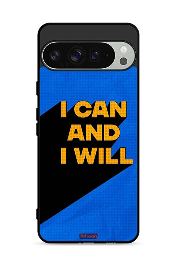 غطاء حماية لجهاز Google Pixel 9 Pro - أستطيع وسأفعل