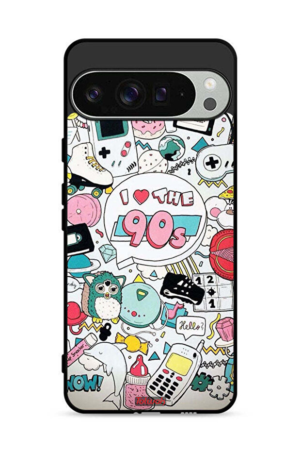 غطاء حماية لجهاز Google Pixel 9 Pro XL - أحب التسعينيات