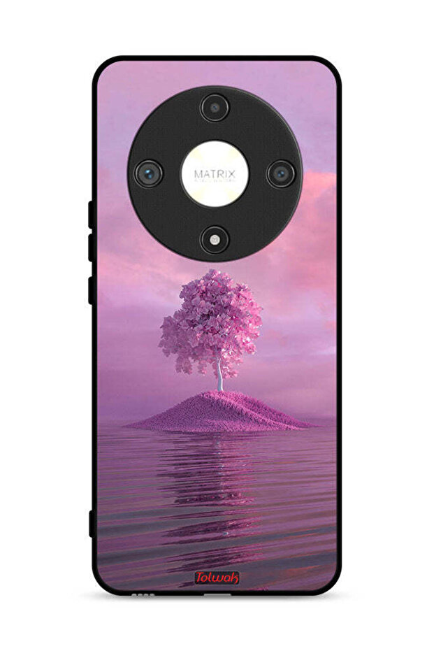 غطاء حماية لهاتف Honor X9b 5G بتصميم شجرة من Unsplash