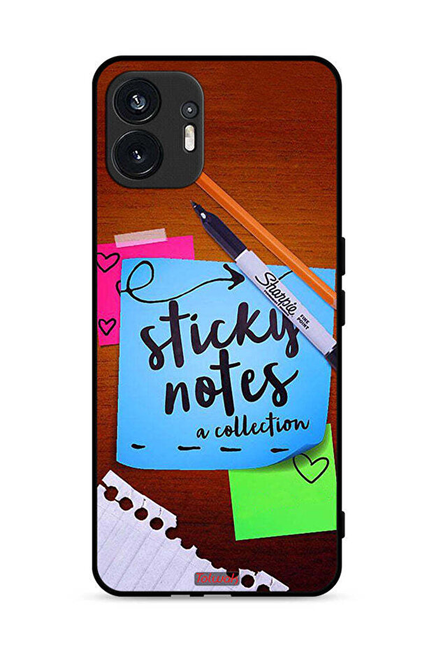 Nothing Phone (2) 5G Protective Case Cover Sticky Notes