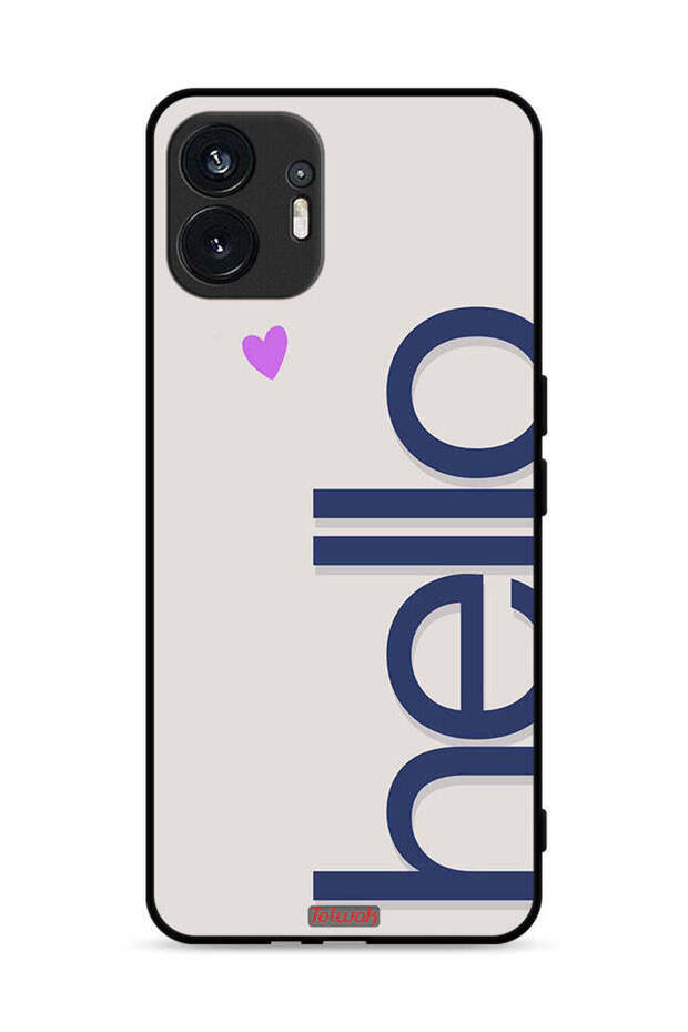 Nothing Phone (2) 5G Protective Case Cover Hello