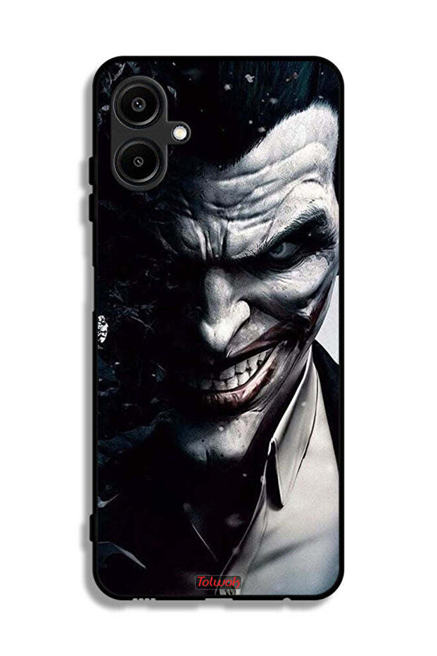 غطاء حماية لهاتف Samsung Galaxy M06 5G بتصميم نصف وجه الجوكر