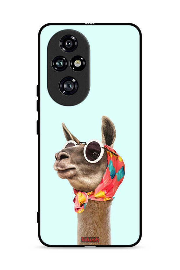 غطاء حماية لهاتف Honor 200 Pro 5G بتصميم جمل أنيق ولطيف