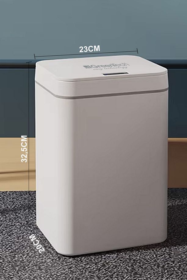 Sensörlü 16 Litre Çöp Kovası (Şarj Edilebilir Lityum Pilli) / GT-SC03N - 8