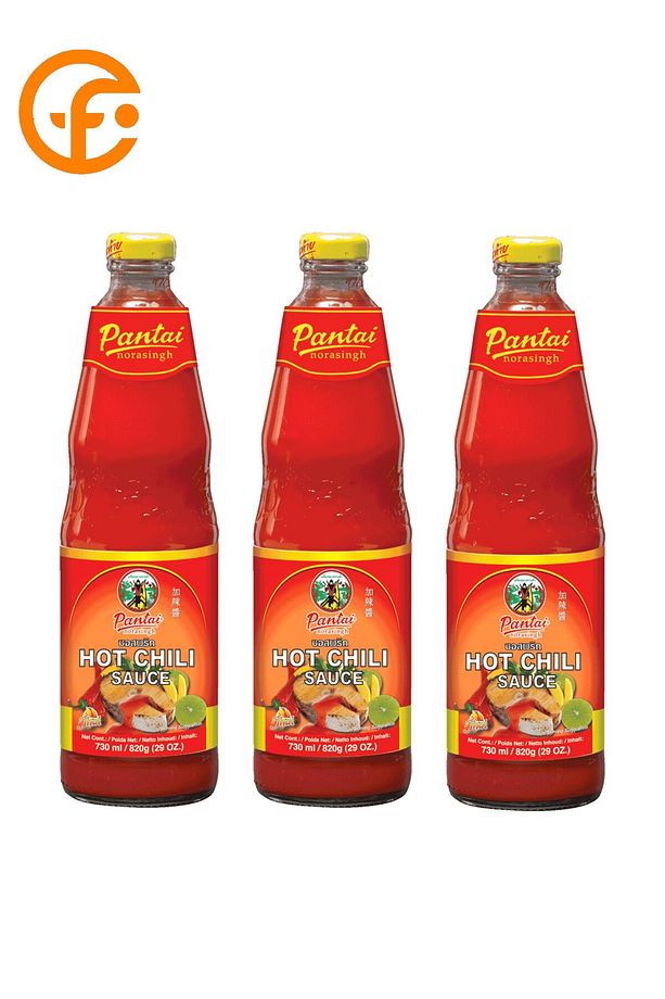 HOT CHILI SOUCE 730 ML (3 ADET) - 1