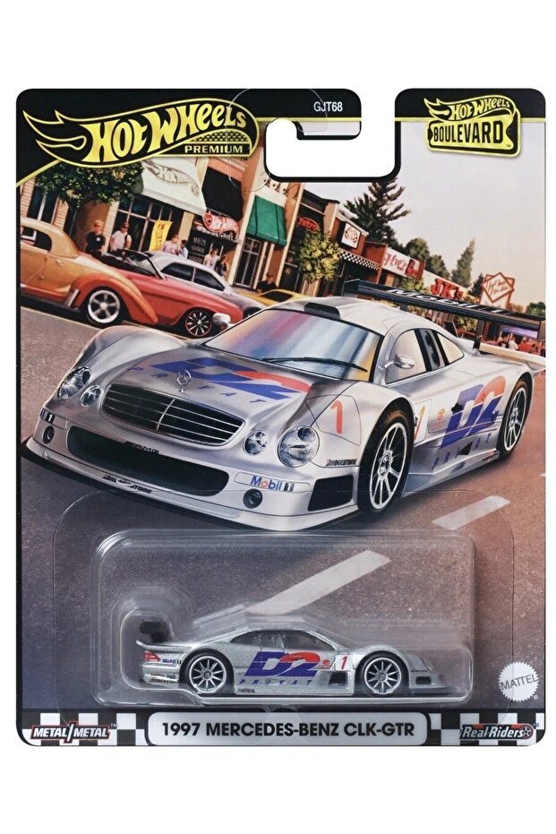 Premium 1997 Mercedes-Benz Clk-Gtr D2 Privat Diecast Model Car