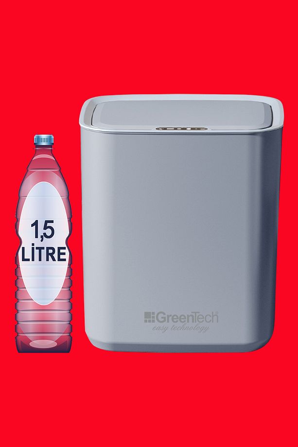 Sensörlü Şarjlı 22 Litre Çöp Kovası / GT-SC05N - 4