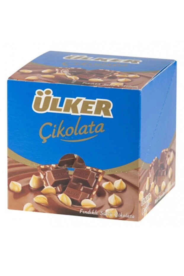 Kare Çikolata 60g x 6’lı – Bütün Fındıklı, Sütlü Çikolata Lezzetiyle Tatlı Keyfi - 2