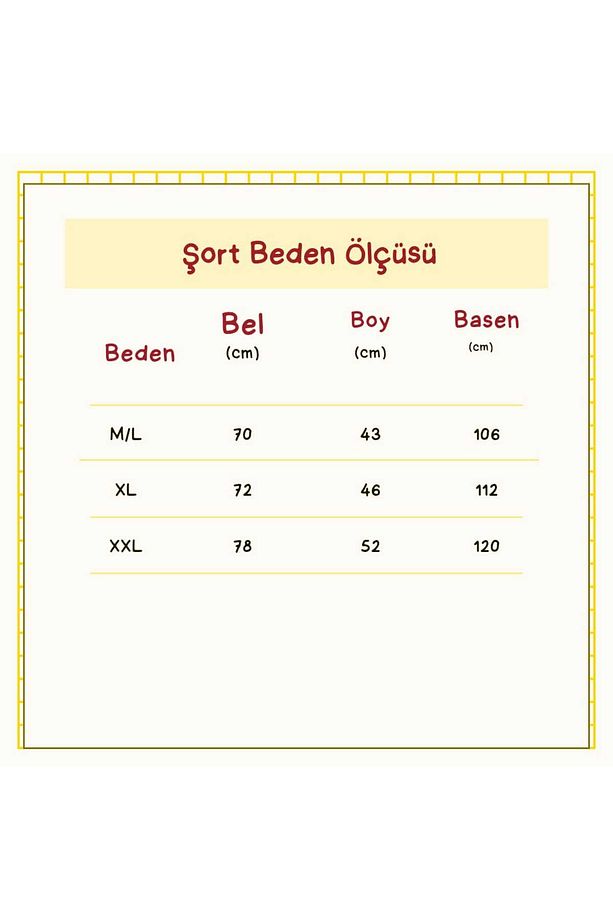 Kadın Pıtırcık Çiçekli Yumuşacık Soft Dokulu Penye Şort - 2