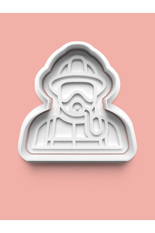 Fire Department Eri Cookie Mold and Sugar Paste Mold