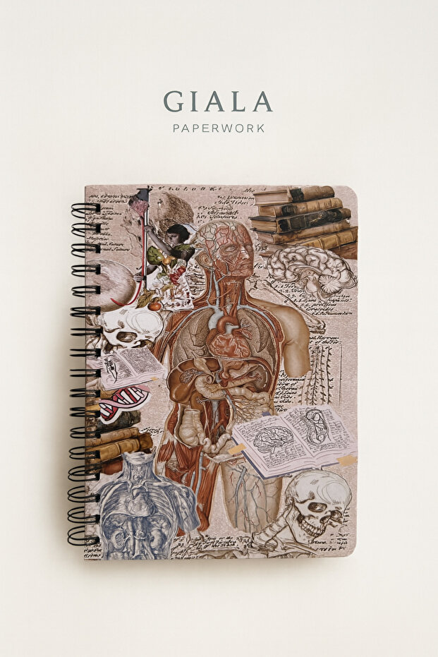 GIALA A5 SERT KAPAK ÇİZGİLİ DEFTER - 1