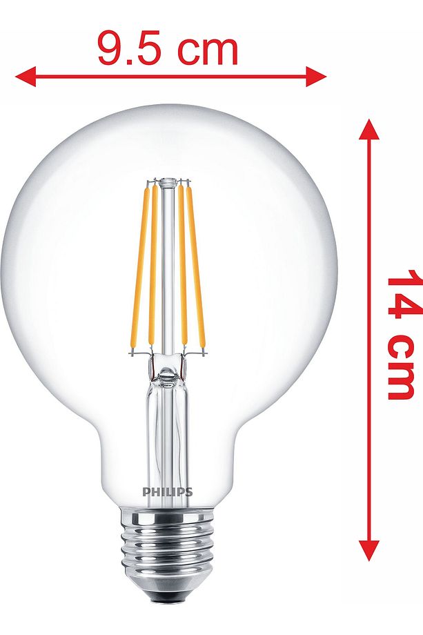 CorePro LEDBulb ND 7-60W E27 G93 RUSTİK AMPÜL (BÜYÜK BOY) - 1