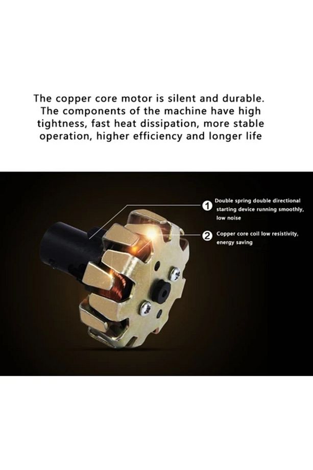 Tavan Vantilatörü Sessiz 500MM Enerji Tasarruflu Yüksek Hacimli Tavan Vantilatörü Abd Tak - 4