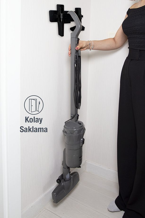 Magıc P 3000 Toz Torbasız Dikey Süpürge Antrasit - 12