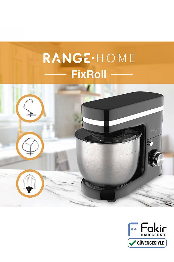 Range FixRoll Mutfak Şefi - Hamur Yoğurma - Stand Mikser - 1
