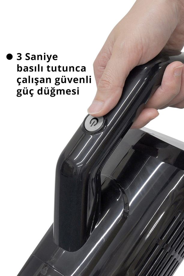 Kvc-4109 2'si 1 Arada El Tipi ve Dikey Elektrikli Süpürge - 3
