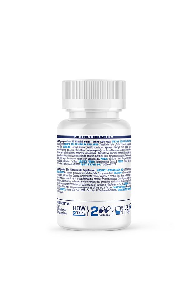 Zma | Çinko Magnezyum B6 Vitamini - 90 Kapsül - 3