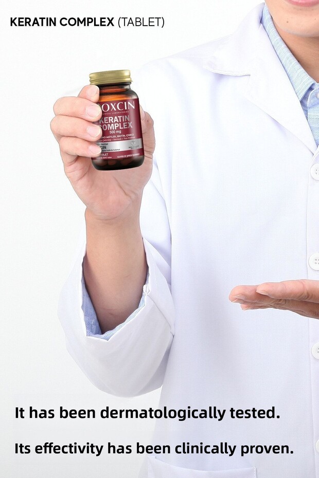 مركب الكيراتين 500 ملجم 60 قرص - 6