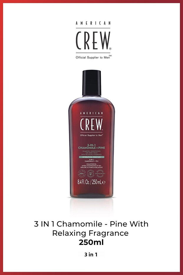 Ac 3-in-1 Relaxing 250 ml – Shampoo + Conditioner + Shower Gel