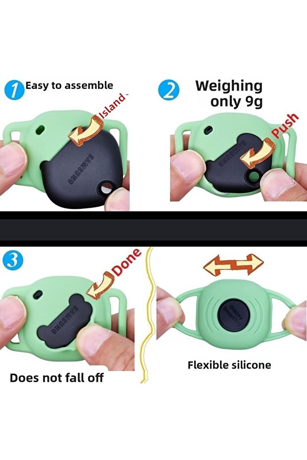 Smarttag (العلامة الذكية) غطاء مقود القطط والكلاب - 3