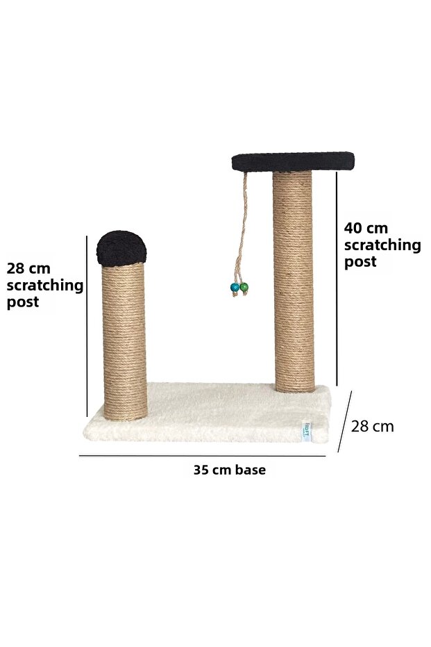 حقل لعب للخدش والسائر للقطط - تأثير القطط - 4