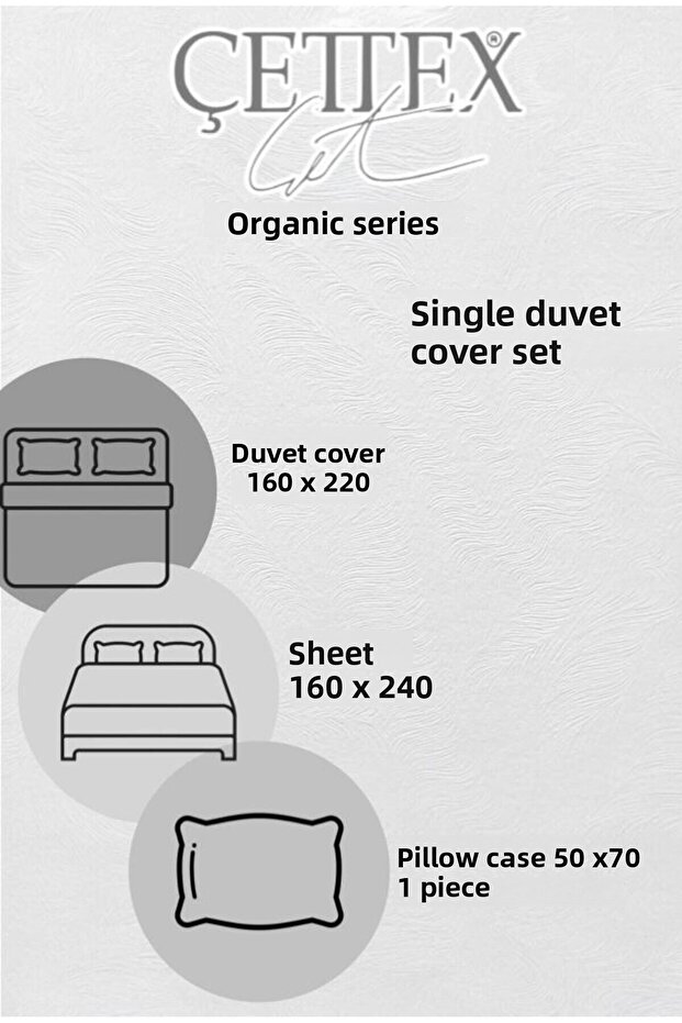 Organic Linen Single Bedding Set - 4