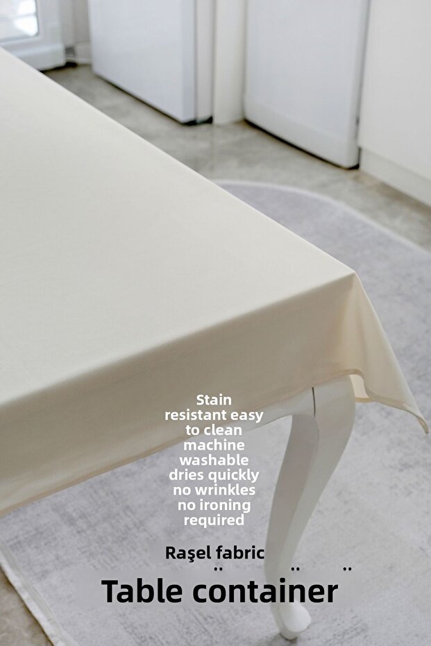 مفرش طاولة ناعم من القماش - 4