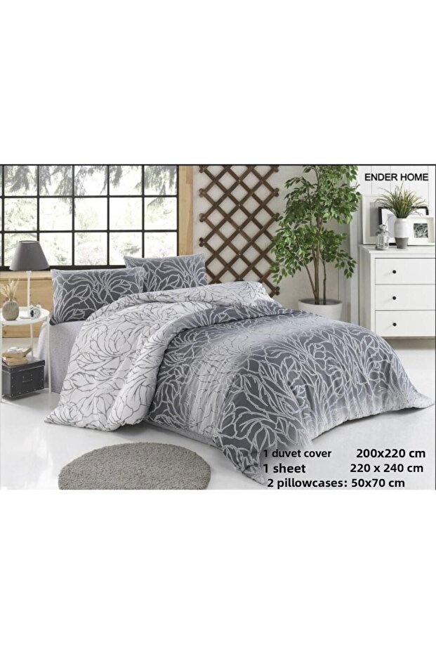 Leaf Double Ranforce Set – 200X220 cm - 2