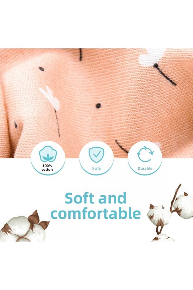 قماط أطفال إنترلوك - نمط الربيع - 6