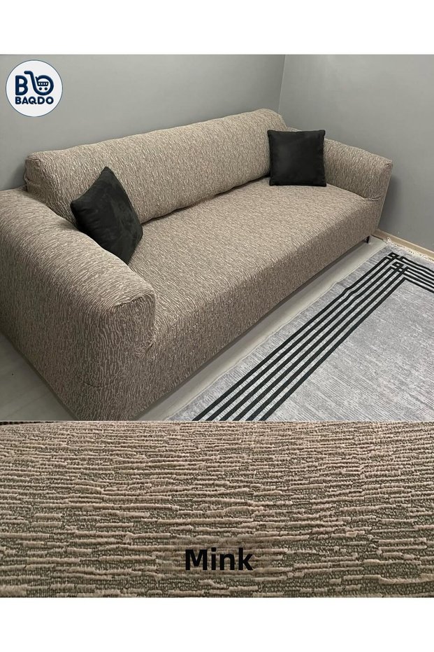 Jacquard 3-Person Sofa Cover, Sofa Bed, Sofa, Sofa Cover 1 Piece