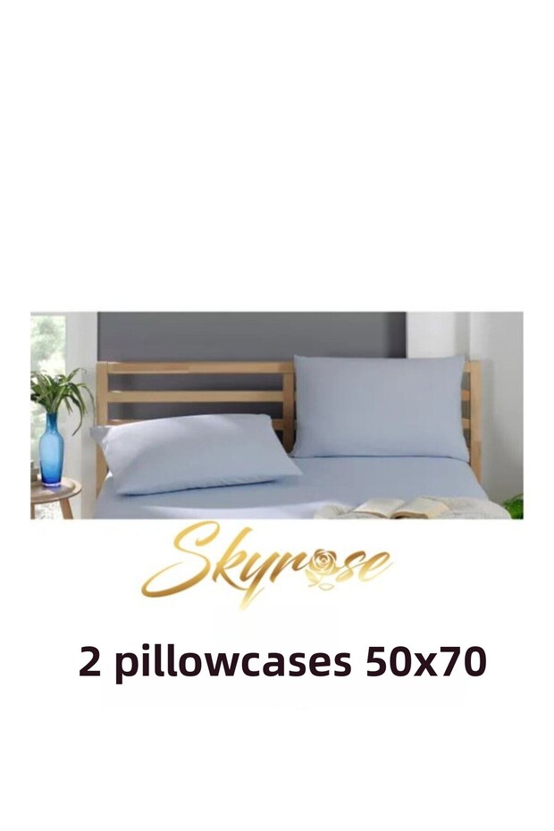 2 كيس وسادة 50x70 غطاء وسادة منسوجات منزلية ومنسوجات الفنادق