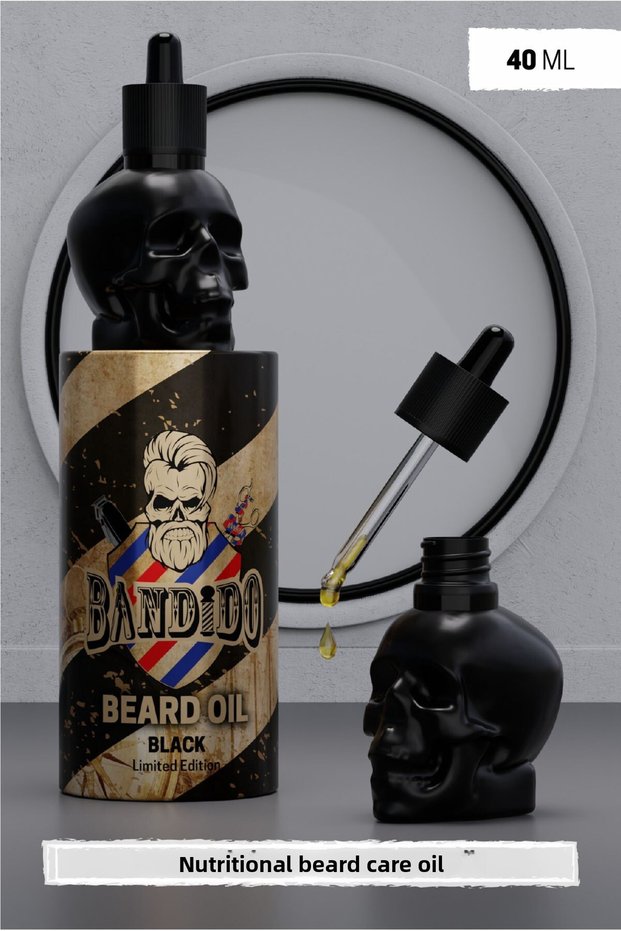 Black Beard Care Serum - 40 Ml