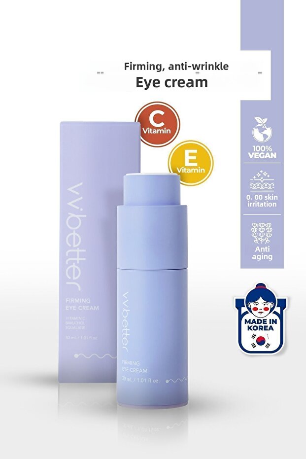 Anti-Wrinkle and Dark Circle Korean Eye Contour Care Cream - Brightening & Moisturizing 30 ml