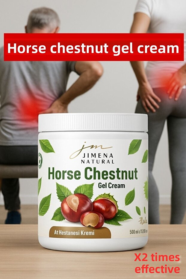 Horse Chestnut Massage Gel Cream, 500 ml