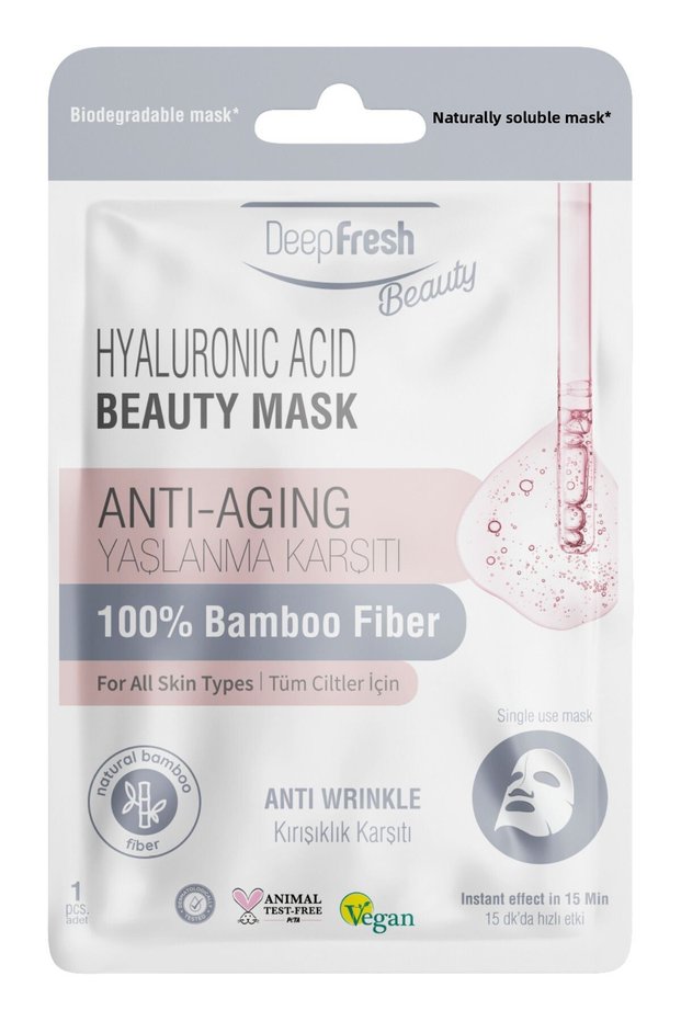 Hyaluronic Acid Anti-Aging and Wrinkle Paper Face Mask